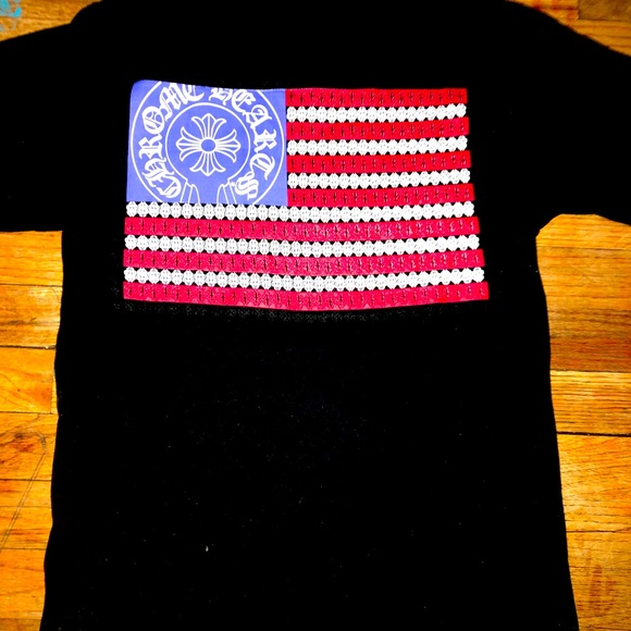 Chrome Hearts Small American Flag Shirt